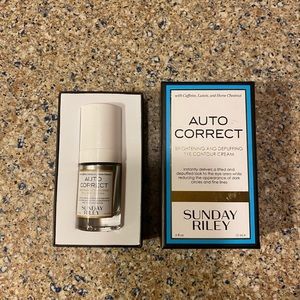 Brand New Sunday Riley Autocorrect Eye Cream